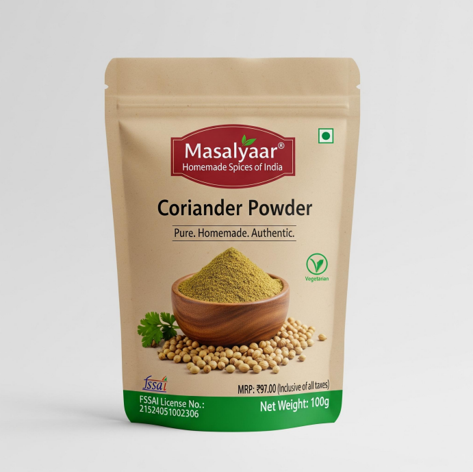 Masalyaar® Coriander Powder - 100gm